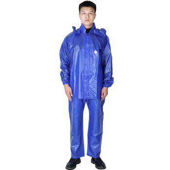 Риболовен дъждобран със презрамки и водоустойчиви панталони, Oxford плат, PVC лепило, дебелина на тъканта 36