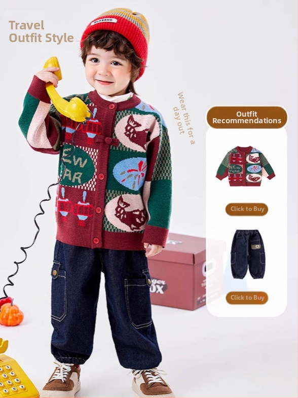 Dječje hlače, korejskog casual stila, pamuk 69,7%, srednji porast s elastičnim pojasom