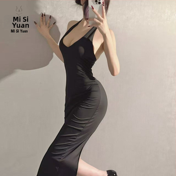 Štíhla šaty s ramienkami na roly – úzky strih, polyester, 95–100% zloženie, Témy roly: roztomilá dievčina, kráľovná plesu, profesionálna žena