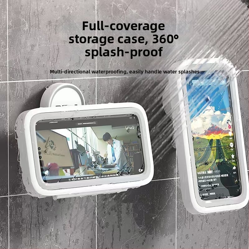 Zidni držač za telefon u kupaonici, plastika, moderni minimalistički stil, marka Independence, certificiranje Other, certifikat 1