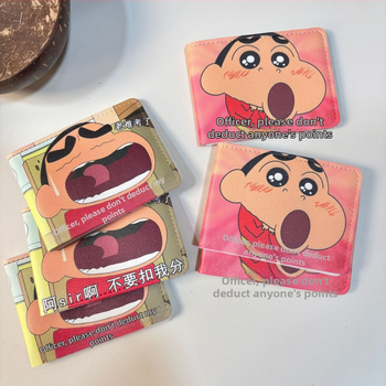 Crayon Shin-Chan kožni držač za vozačku i prometnu dozvolu, držač kartica 2 u 1