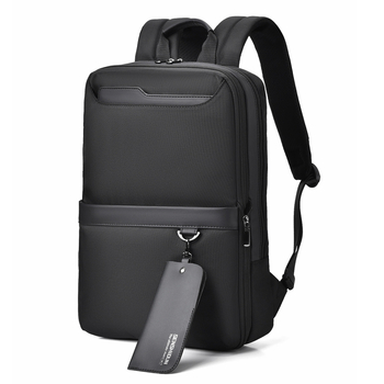 Kibővíthető laptop hátizsák, uniszex, 36-55L kapacitás, vízálló és kopásálló anyag, elfér benne egy 15 colos laptop, városi egyszerű dizájn