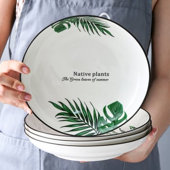 Porcelanski skup sa posudama nordijskog stila za 4 osobe, s mogućnošću prilagodbe logotipa i kutijom za poklon