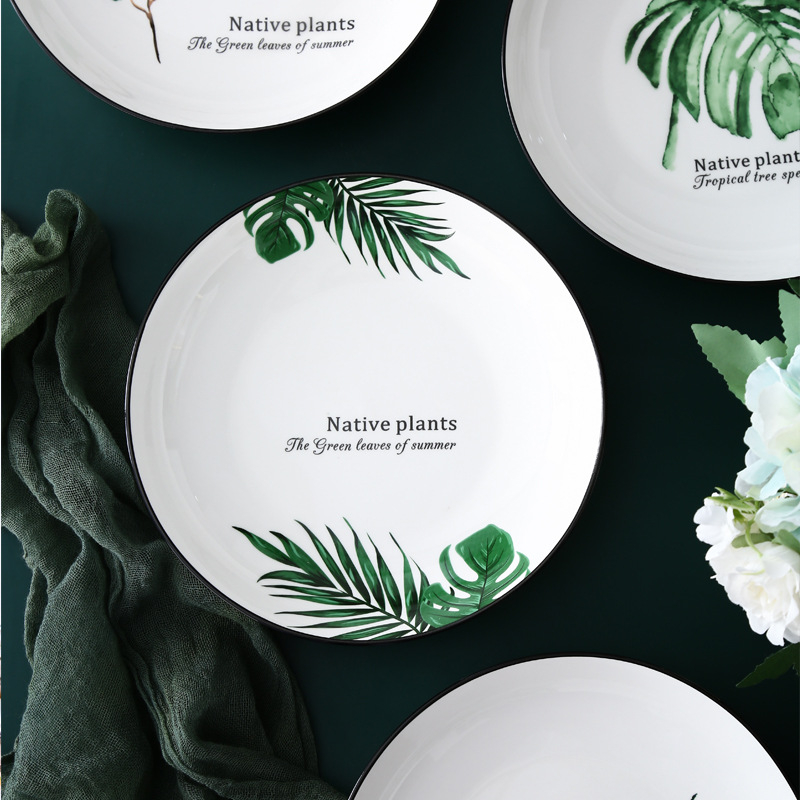 Porcelanski skup sa posudama nordijskog stila za 4 osobe, s mogućnošću prilagodbe logotipa i kutijom za poklon