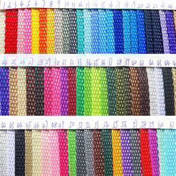 Webbing trak od polipropilena i poliestera, ravno tkanje, naramenica za ruksak, DIY rezanje