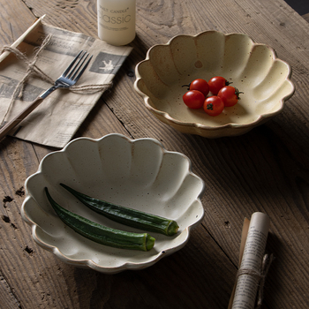 Porcelanska zdjela inspirirana japanskim retro stilom, okrugla, sigurna za mikrovalnu