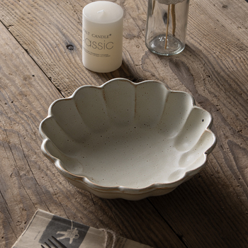 Porcelanska zdjela inspirirana japanskim retro stilom, okrugla, sigurna za mikrovalnu