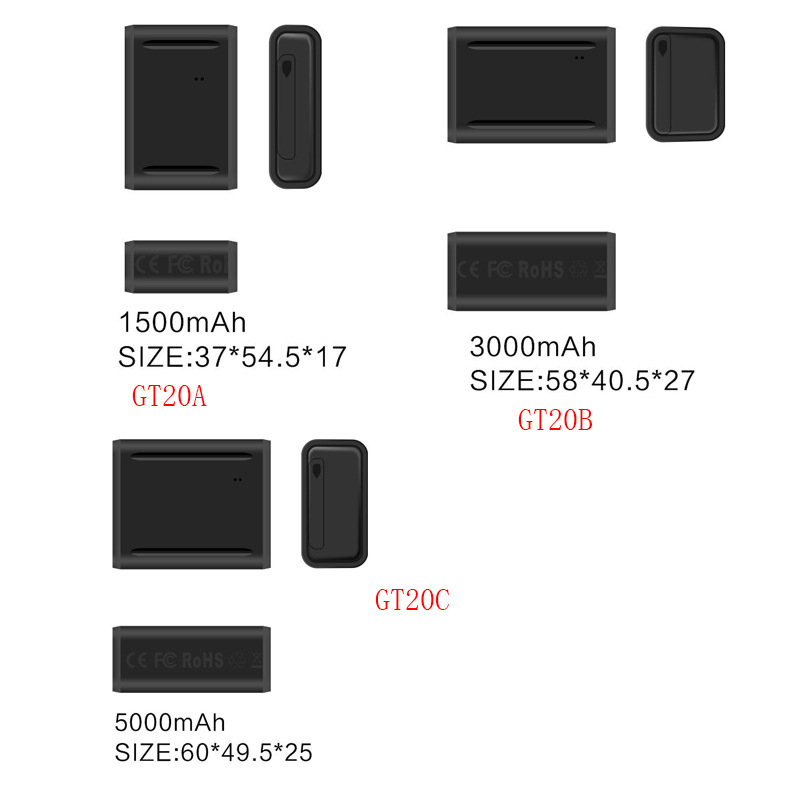 GT20 tracker GPS pentru vehicule – instalare fără montaj, magnet puternic, IP54 rezistent la apă, precizie GPS 0–10 m, durată baterie 300 h