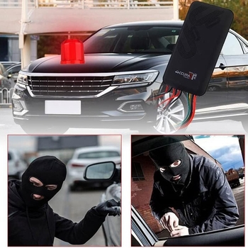 GT06 GPS nyomkövető – járműlokátor; GPS-pontosság 5 m; riasztási módok: rezgés, SOS, gyorshajtás, geofence; vízálló; külső tápfeszültség 9–36V