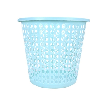 Šiukšlių dėžė su išpjovomis, be dangtelio, plastikinė, 6 L, namų naudojimui