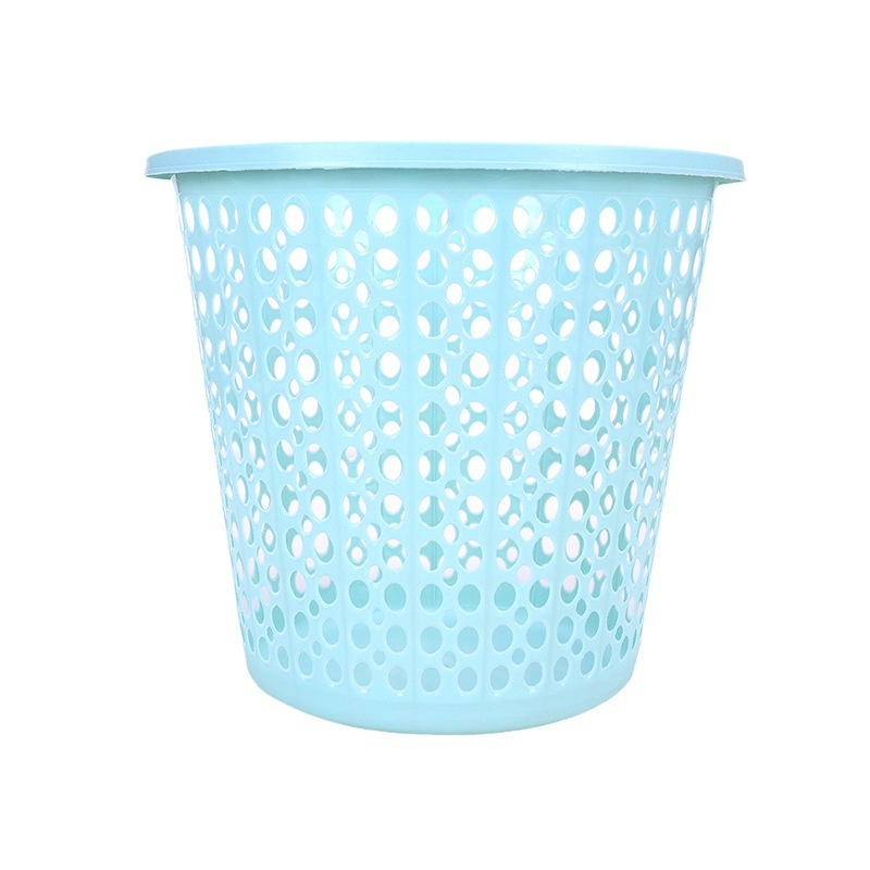 Šiukšlių dėžė su išpjovomis, be dangtelio, plastikinė, 6 L, namų naudojimui