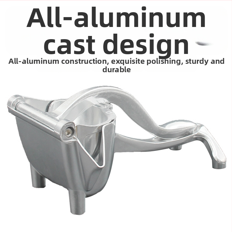 Rokas sulas spiedējs no alumīnija sakausējuma, daudzfunkcionāls, liels