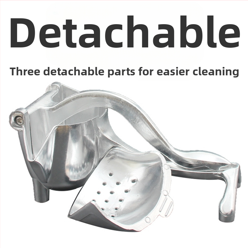 Rokas sulas spiedējs no alumīnija sakausējuma, daudzfunkcionāls, liels