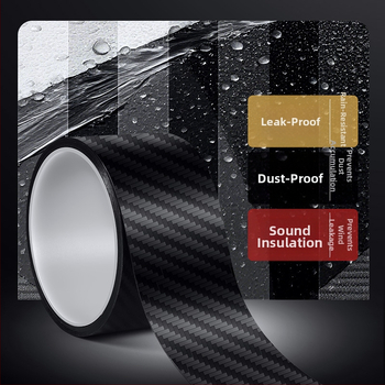 Automobilio saulės stogo sandarinimo juosta - lipni stogo stiklo sandariklis