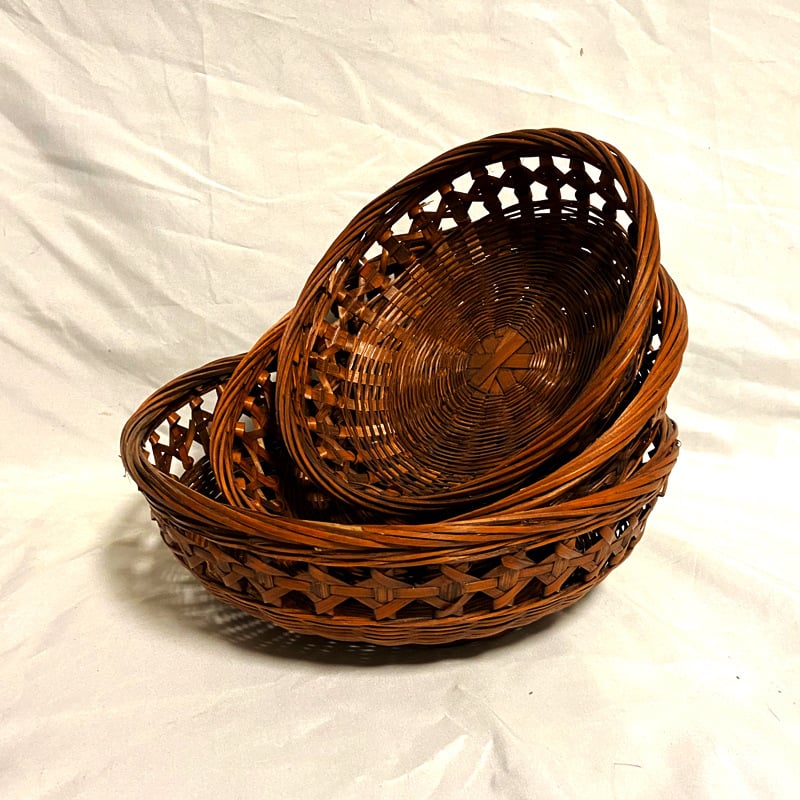 Плодова кошница - Phoenix Bamboo Art - Светъл лукс ретро стил - Високо качество - Лято 2021