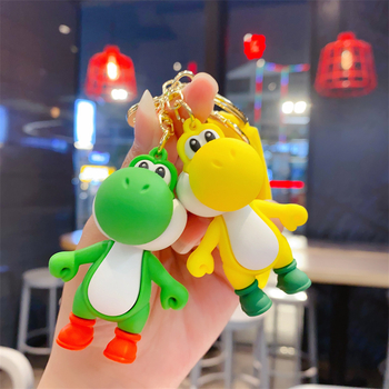 Guanxi σιλικόνη καρτούν δεινοσαύρος κλειδοθήκη κούκλα — γλυκό αξεσουάρ τσάντας, δώρο για ζευγάρια και φίλους