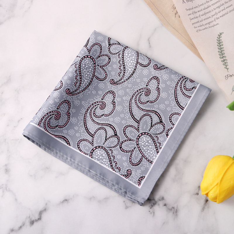 Vīriešu kabatas šalle – graffiti raksts, poliestera šķiedra, atpūtas stils, druka