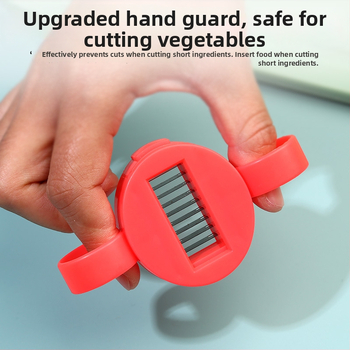 Daugiafunkcinis daržovių pjaustytuvas su tarkavimo ir kapojimo funkcijomis, nešiojamas virtuvės įrankis, logotipo pritaikymas