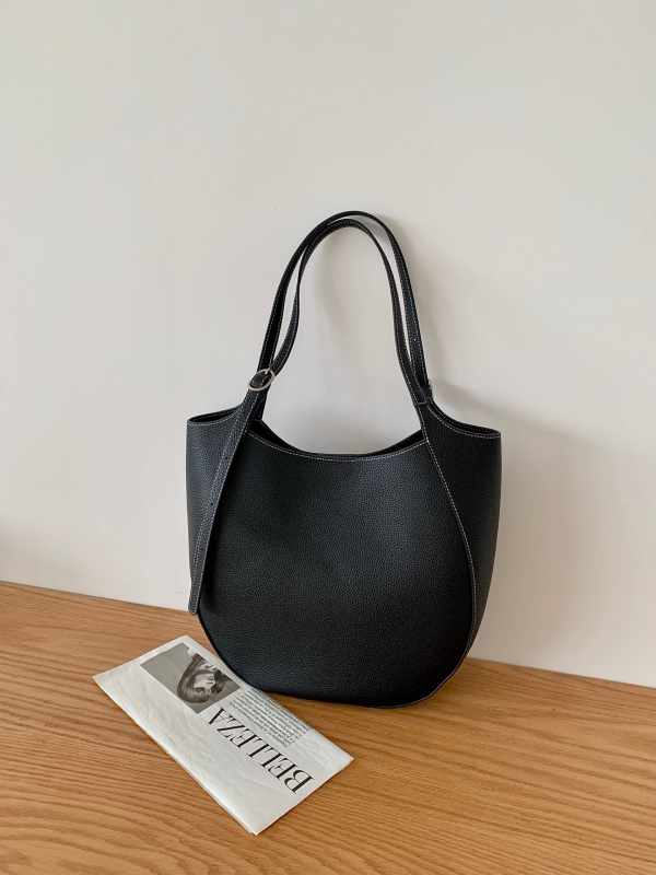 Saddle Bag, Valódi bőr, városi minimalist stílus, mágneszár, telefontartó zseb, poliészter bélés