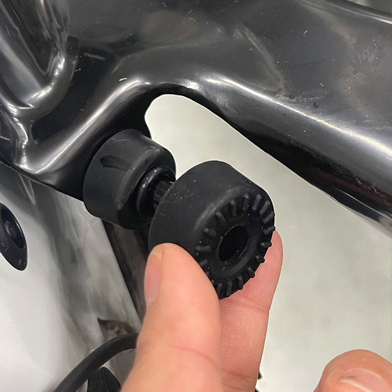 Silikonski prsten za brtvljenje i ublažavanje udara na vratima automobila – smanjenje buke, unutarnje brtvljenje vrata, univerzalna kompatibilnost