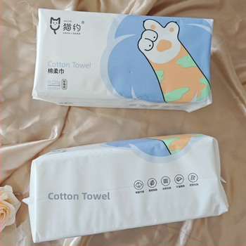 Cat Date bambuko pluošto veidojimo skudurėliai veido valymui, formuojama gamyba, be pritaikymo