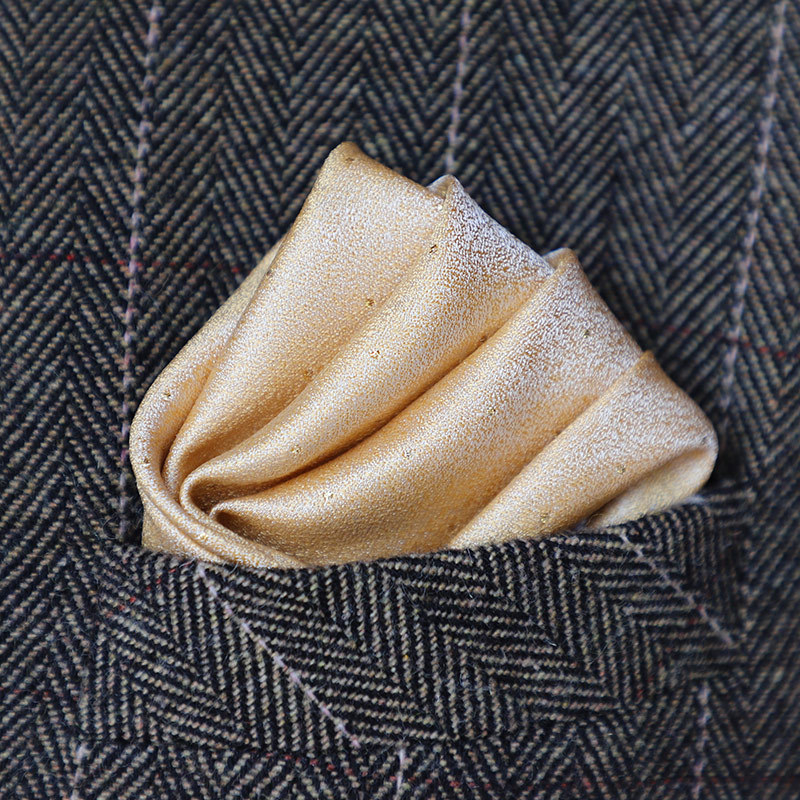 Vīriešu kabatas lakatiņš, ziedošs jacquard raksts, poliestera šķiedra, pieaugušajiem, ziema 2023