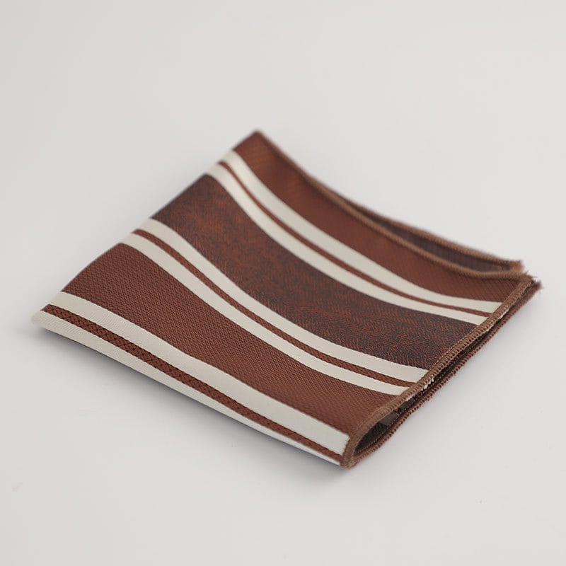 Vīriešu kabatas lakatiņš, ziedošs jacquard raksts, poliestera šķiedra, pieaugušajiem, ziema 2023