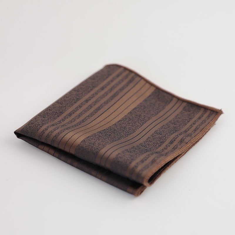 Vīriešu kabatas lakatiņš, ziedošs jacquard raksts, poliestera šķiedra, pieaugušajiem, ziema 2023