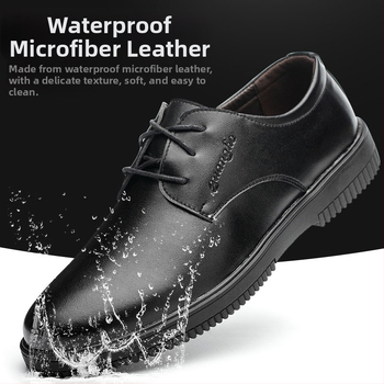 Vīriešu virtuves šefapavi – pretslīdoši, ūdensizturīgi, eļļas noturīgi, elpojoši, Ultrafilm āda