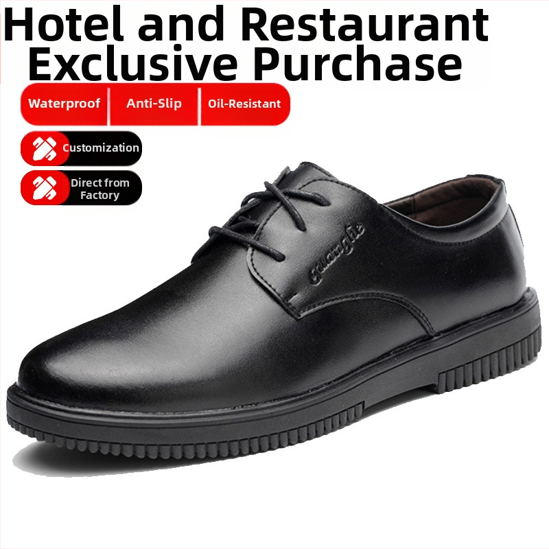 Vīriešu virtuves šefapavi – pretslīdoši, ūdensizturīgi, eļļas noturīgi, elpojoši, Ultrafilm āda