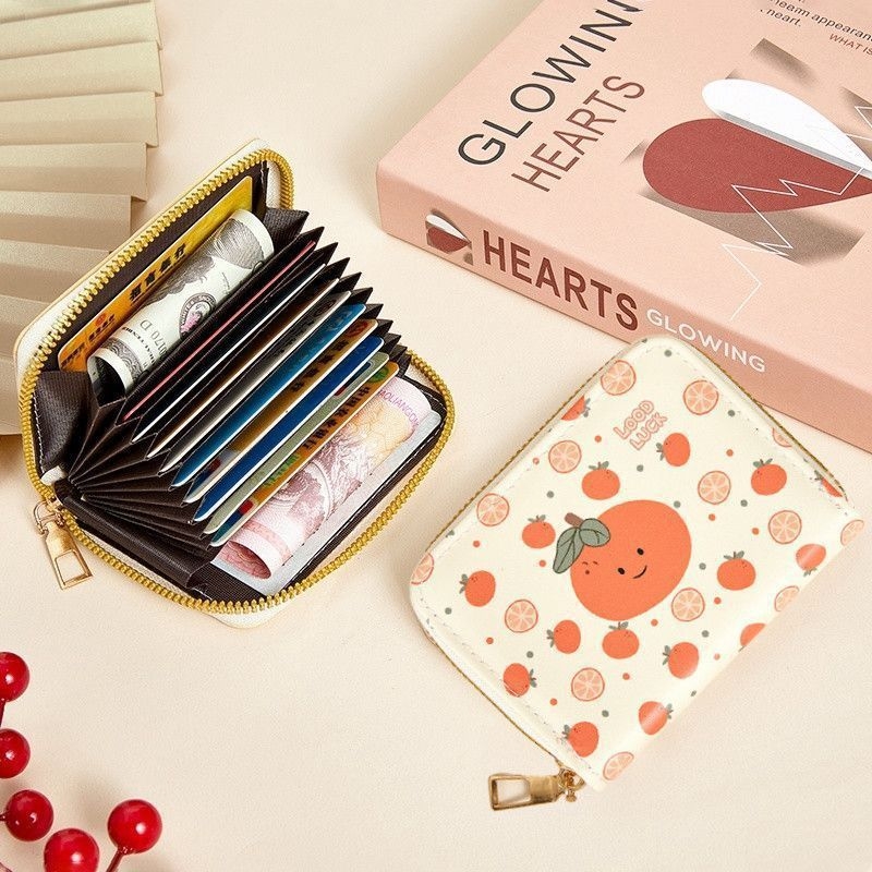 PU kártyatartó több kártyahellyel, lopás elleni védelem a vezetői engedélyhez, kompakt kártyatartó és aprózseb