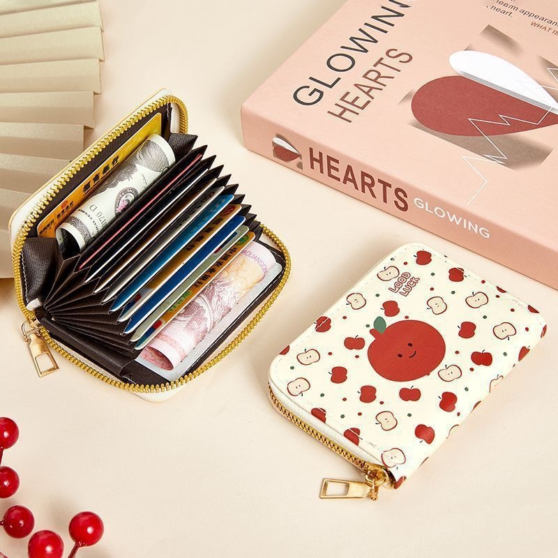 PU kártyatartó több kártyahellyel, lopás elleni védelem a vezetői engedélyhez, kompakt kártyatartó és aprózseb