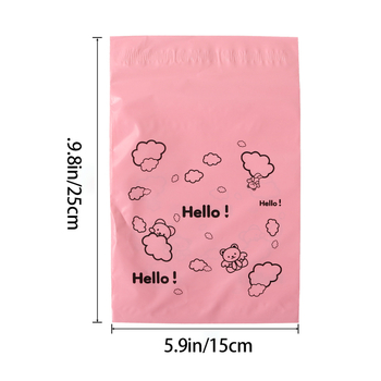 HDPE еднократни торбички за изхвърляне на санитарни дамски превръзки, с плосък отвор, удебелени, 50 броя в кутия