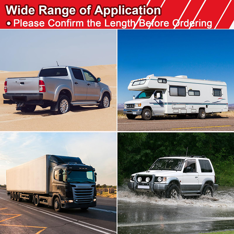 Gumena brtva za automobil LE-SP01, 13 mm, univerzalna za stražnji poklopac RV/pikap camper