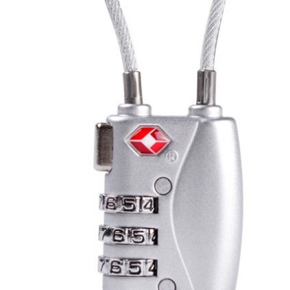 TSA719 Brava za prtljagu s kodom, od cinkovog legura, debljina brave 3–4 mm, 63 g