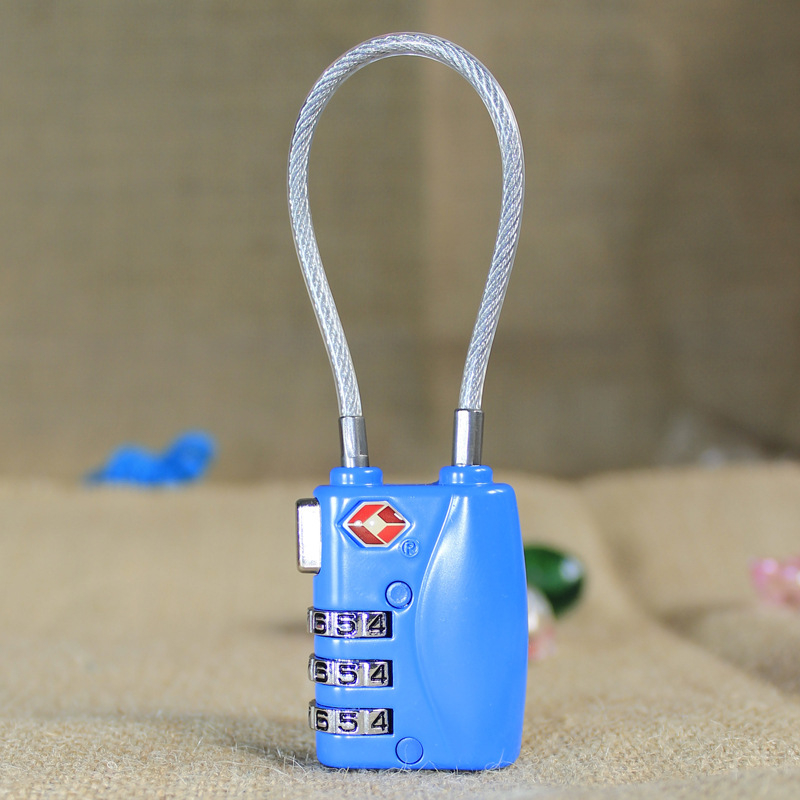 TSA719 Brava za prtljagu s kodom, od cinkovog legura, debljina brave 3–4 mm, 63 g