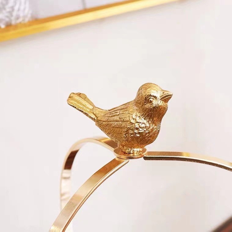 Dekoratyvinė geležies kavos stalo padėklas su elektroplakavimo danga – šiuolaikiškas minimalistinis stilius, Europos ir Amerikos dizainas, puikus dovana vestuvėms, naujo namo įteikimams ir vakarėliams