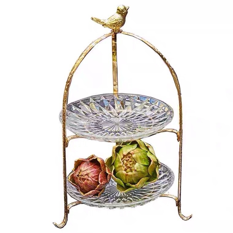 Dekoratyvinė geležies kavos stalo padėklas su elektroplakavimo danga – šiuolaikiškas minimalistinis stilius, Europos ir Amerikos dizainas, puikus dovana vestuvėms, naujo namo įteikimams ir vakarėliams