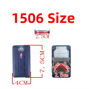 Bagāžas slēdzene ar TSA saderību, paroles slēdzene, pretzādzības funkcija, ABS materiāls