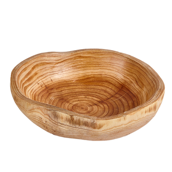 Fából készült gyümölcstál — kreatív könnyű luxus stílus, Shifei kézművesség, 2025-ös modell