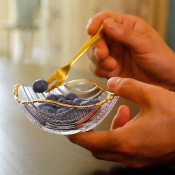 Üvegből készült gyümölcstál, friss és aranyos stílus, Tian Ying márka, kiemelkedő minőség