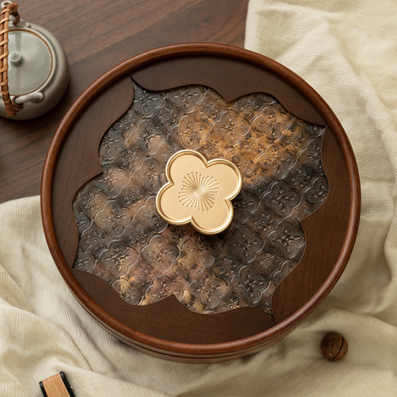 Platou de fructe din lemn – Jumao, Stil simplu, Lansare 2025