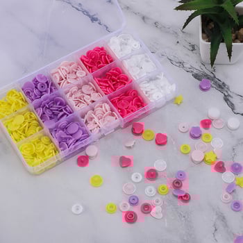 Firm Σετ πιεστηρίου κουμπιών snaps – πλαστικό, σύστημα κουμπιών, κατάλληλο για παλτά, τσάντες, μπουφάν, ολόσωμες φόρμες και βρεφικά ρούχα