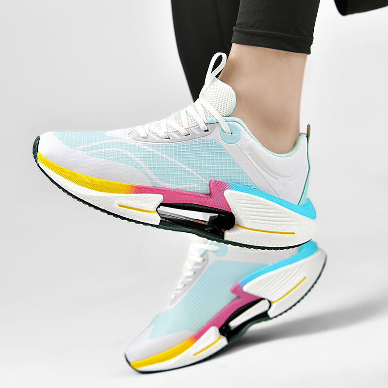 Pantofi de alergare cu placă de carbon, unisex, ultra-ușori, partea superioară respirabilă PU+ plasă, talpă din cauciuc rezistentă