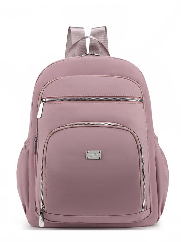 Rucsac din Oxford, impermeabil, capacitate mare, închidere cu fermoar, exterior 3D, stil elegant pentru femei mature