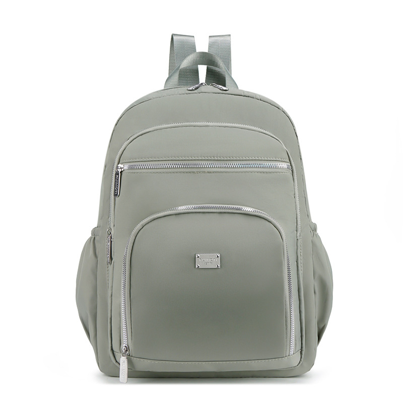 Rucsac din Oxford, impermeabil, capacitate mare, închidere cu fermoar, exterior 3D, stil elegant pentru femei mature