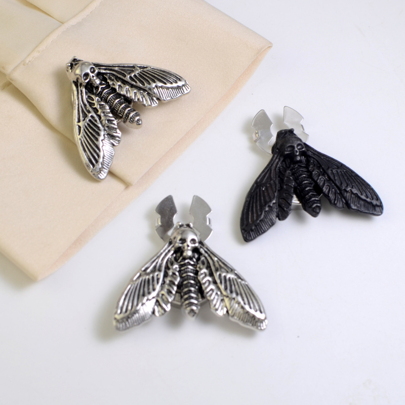 Butoni de manșetă cu design insect, aliaj, unisex, electroplacare