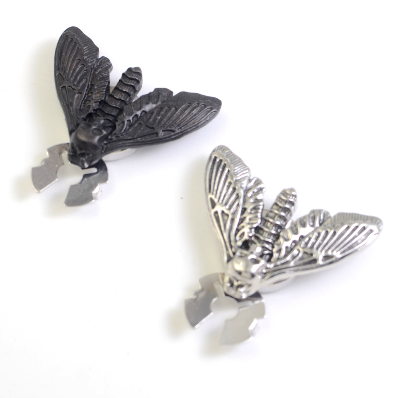 Butoni de manșetă cu design insect, aliaj, unisex, electroplacare