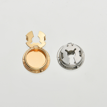 Mandzsettagombok • ötvözet anyag • elektroplattázás • fehér kristályok • Márka Lanhui