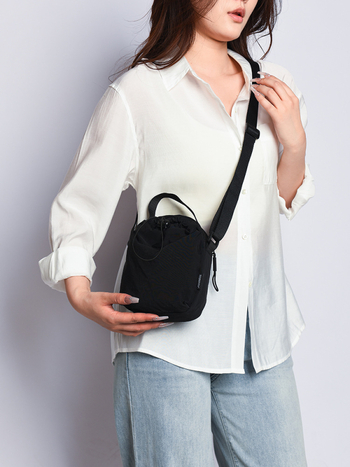 Geantă de umăr în stil coreean, formă de dumpling, țesătură Oxford, închidere cu fermoar, buzunar intern cu fermoar și buzunar pentru telefon, căptușeală poliester